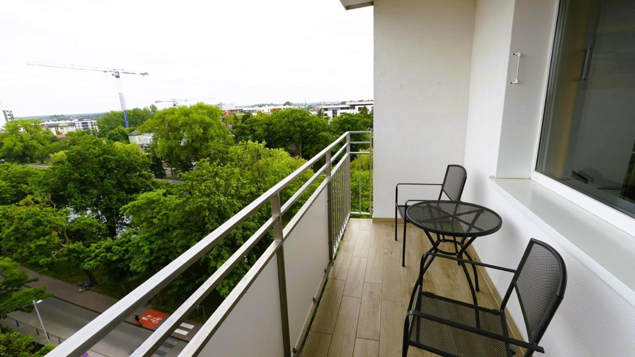 Apartament w centrum Kołobrzegu, nad rzeką Zewnętrze zdjęcie