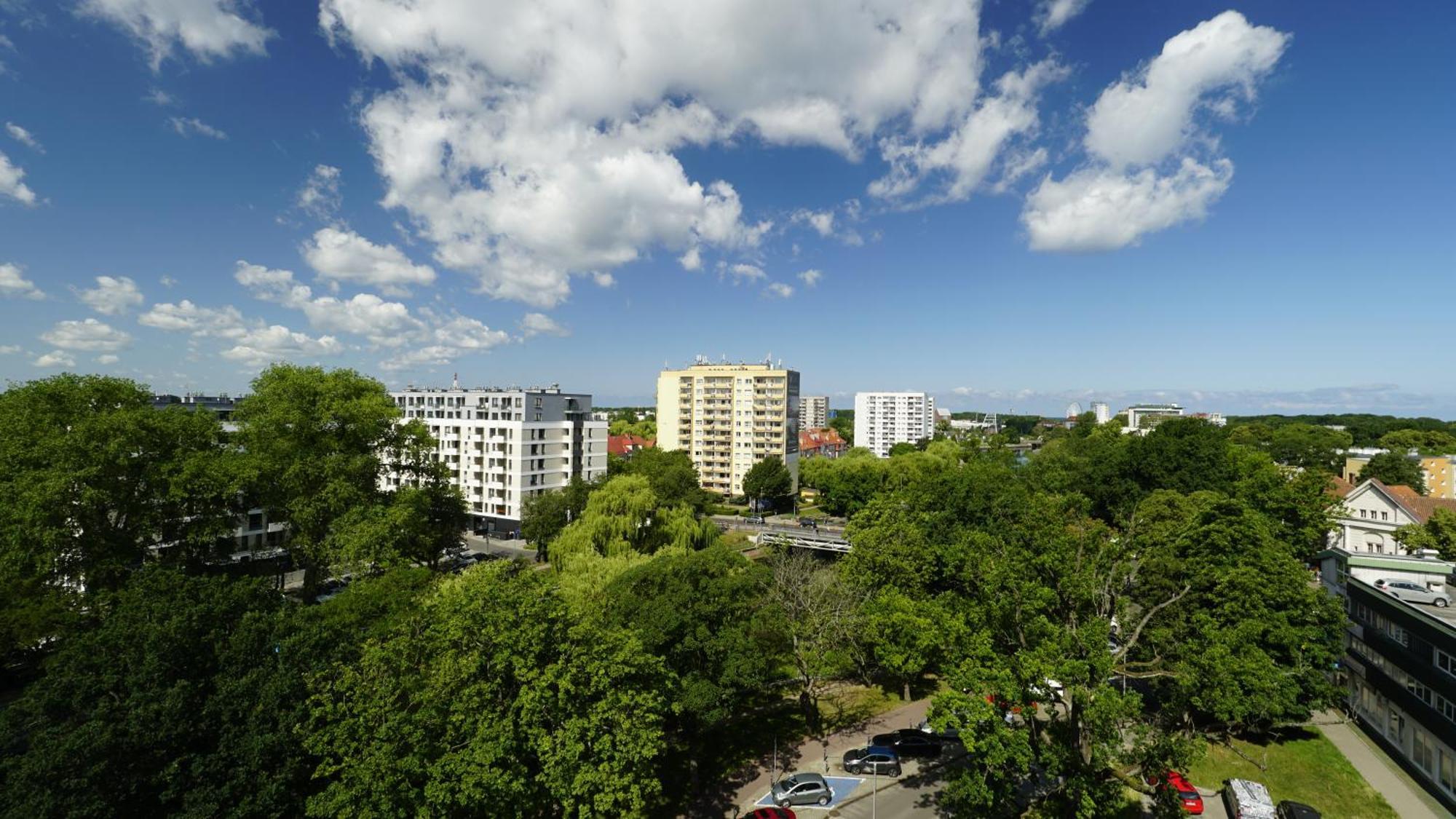 Apartament w centrum Kołobrzegu, nad rzeką Zewnętrze zdjęcie